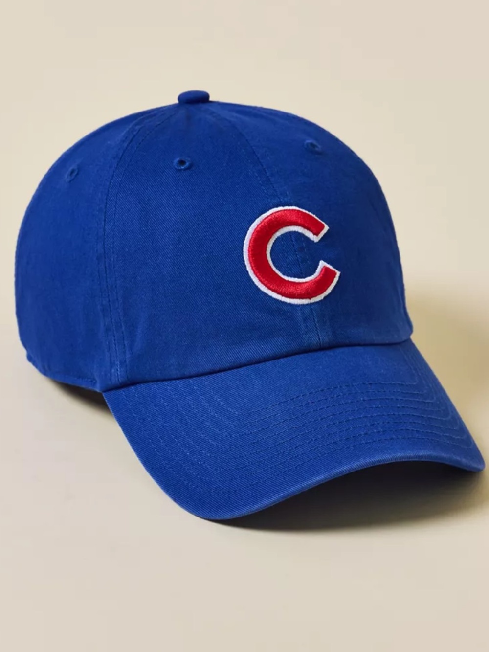 47 Brand Vintage Fitted Royal Blue MLB Chicago Cubs Cap Size: Medium